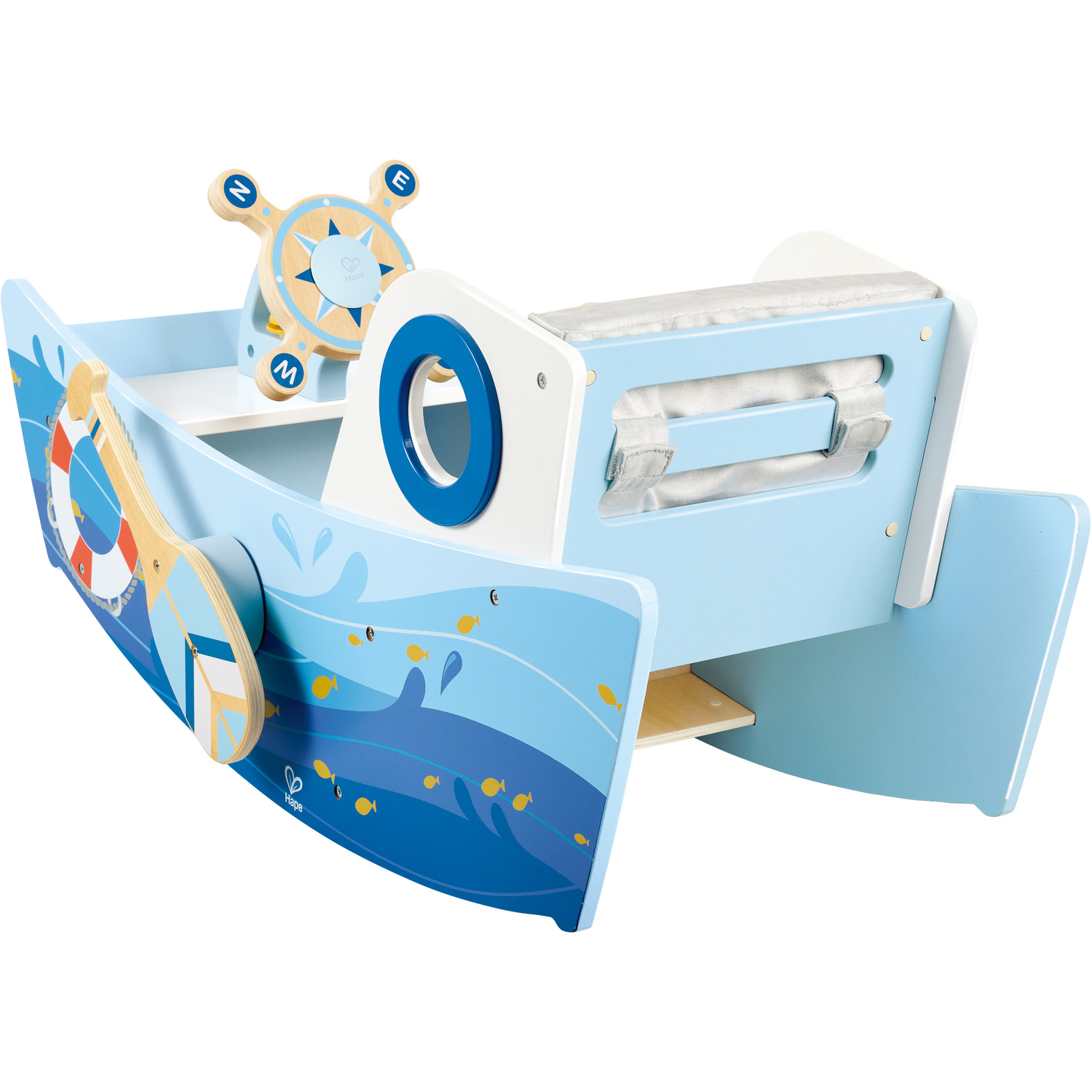 Captain's Rocking Boat - Blue