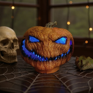 Halloween Spooky LED Light Up Pumpkin