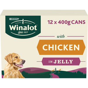 Winalot Classics in Jelly Wet Dog Food Cans