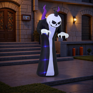 Lifeideas Halloween Inflatable Ghost with LED Lights