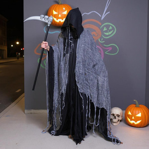 Lifeideas Halloween Skeleton Cloak Costume