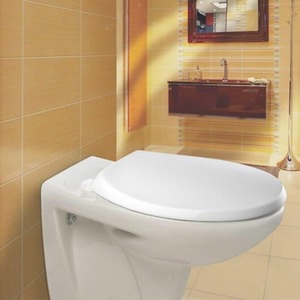 17 Inch White Toilet Seat