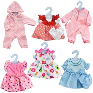 Set of 6 Dolls Outfits
