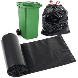 Large Bin Bags 130L Recyclable Strong Bin Liners 10 Pack