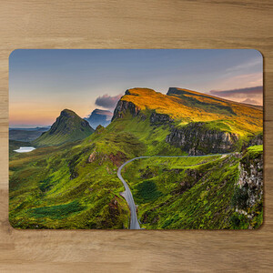 Panorama Scottish highlands Designer Placemat Set