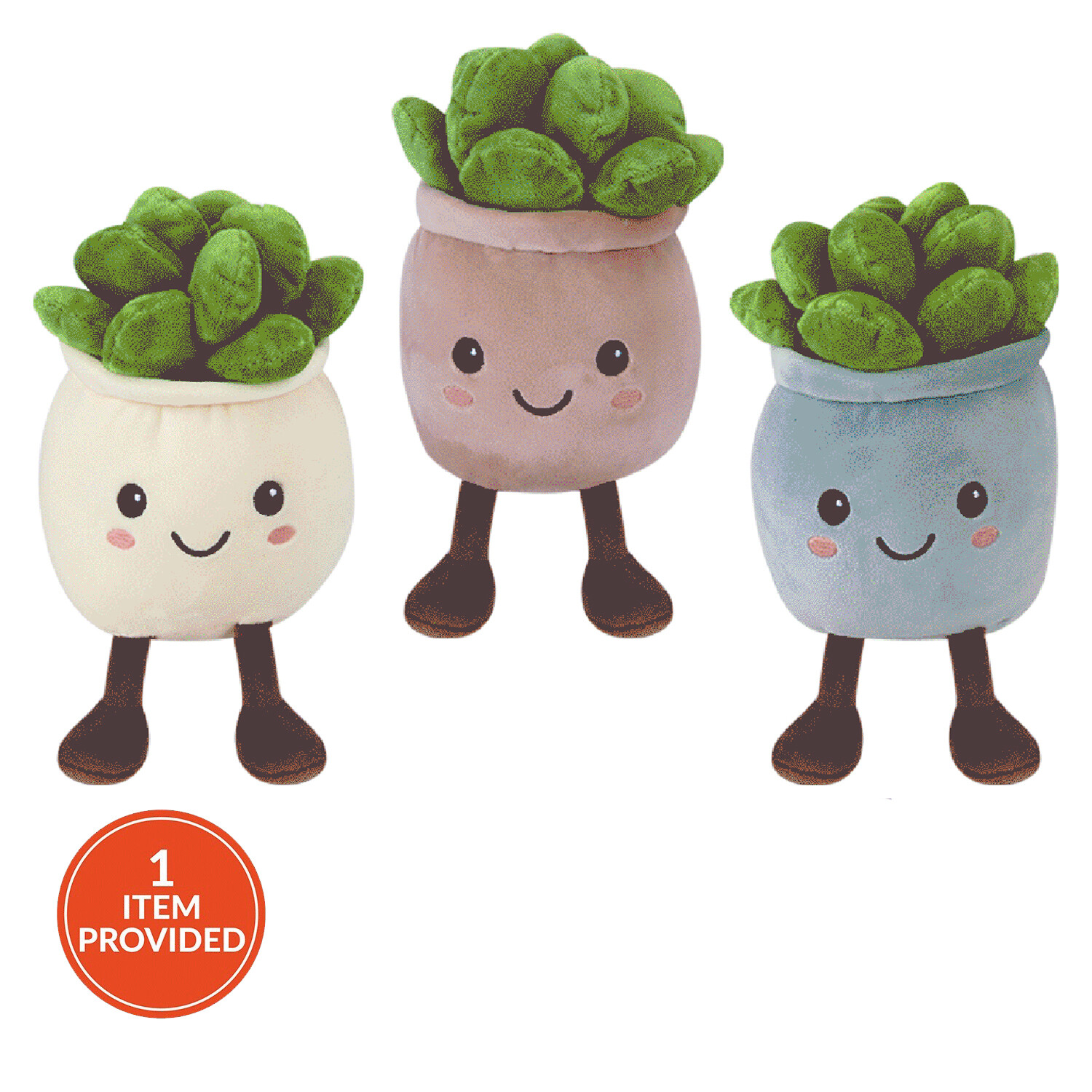 Succulent Plant Pot Plush
