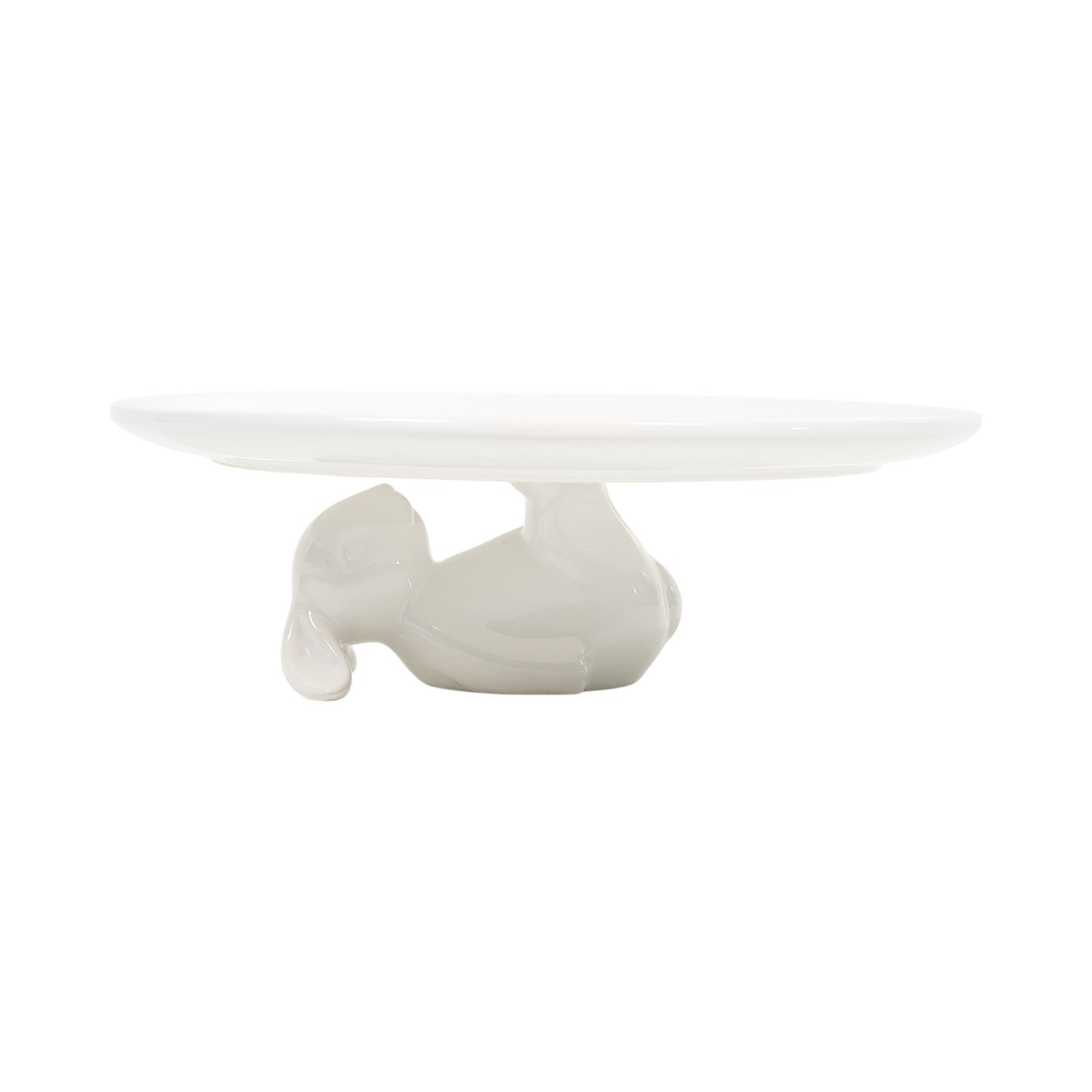 Dolomite Bunny Cake Stand