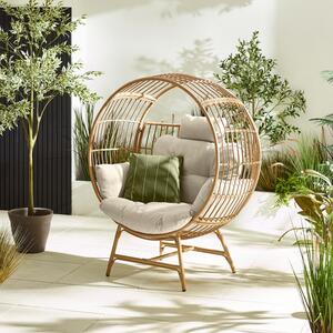 Boca Rattan Cocoon Garden Egg Chair