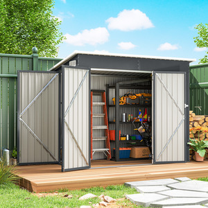 Outsunny 7.5 x 4.3ft Metal Garden Shed
