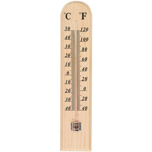 Wooden Temperature Thermometer