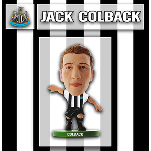 SoccerStarz Newcastle Jack Colback Home Kit  Classic  5cm Figure