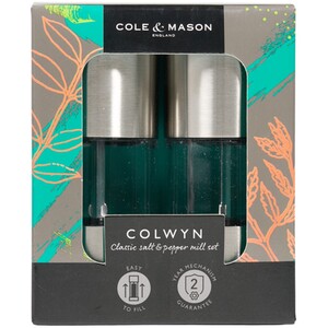 Cole and Mason Salt and Pepper Mills Set