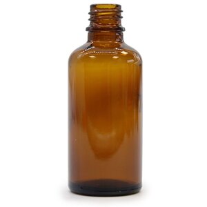 Amber Bottles for Essential Fragrance Oils with Lids