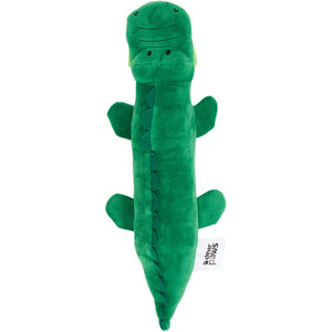 Crackle Crocodile Plush Dog Toy