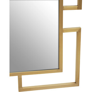 Deymonte Ornate Mirror with Gold Finish