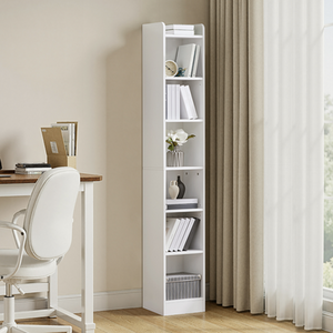Yaheetech  7-layer Narrow Bookshelf