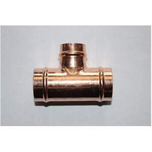 Prima Plus Solder Ring Reduced Tee 35 x 35 x 28mm - 32553461 - Premium Copper Fitting for Water and