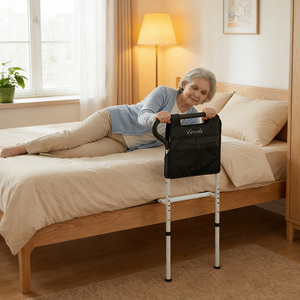 Safety Bed Rails Adjustable Elderly Adult Seniors Assit Mobility Aid