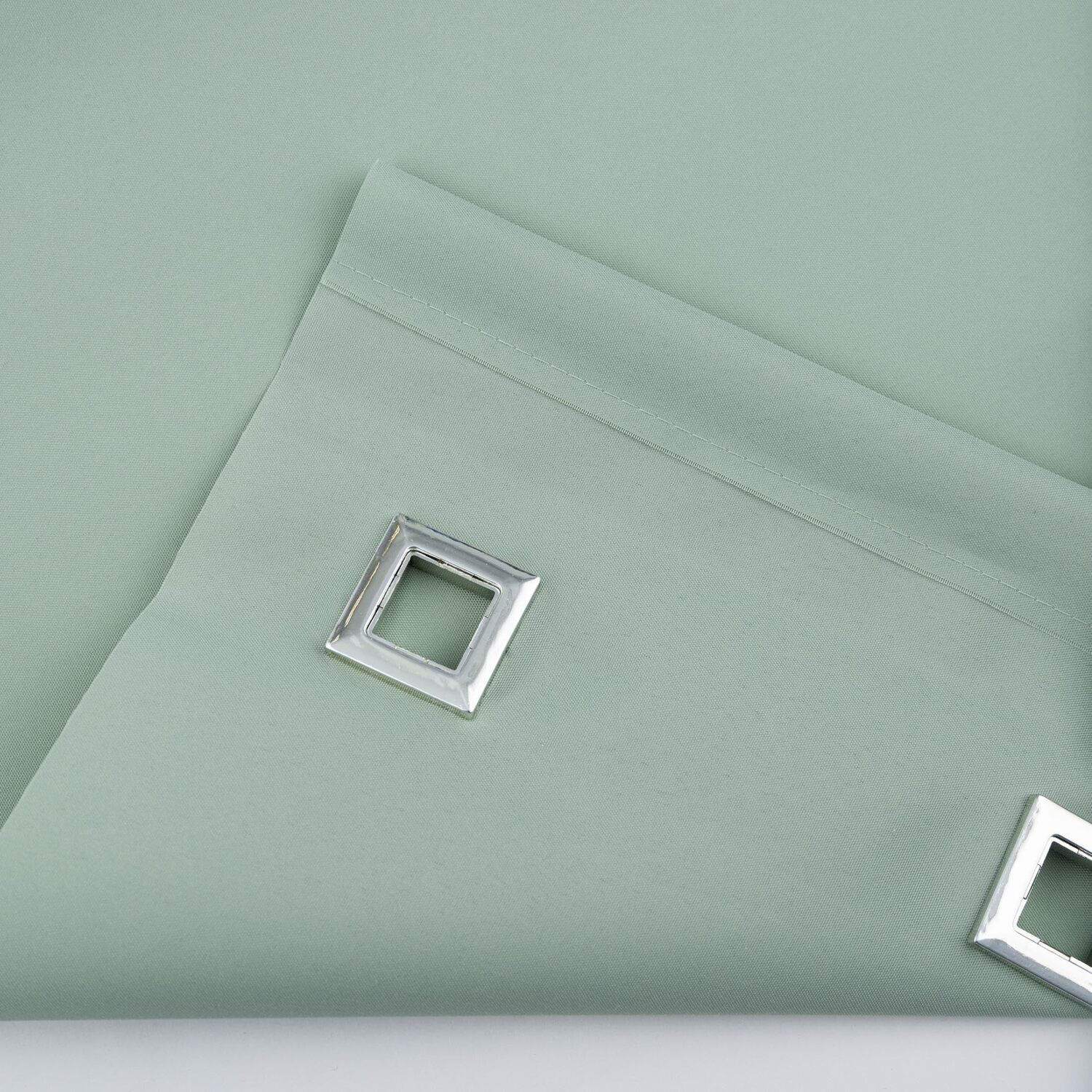A.unique Home Premium Quality Trimmable Square Eyelet Window Roller Blind - Sage / 120Cm - Image 3