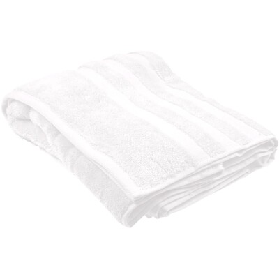White Bath Towel