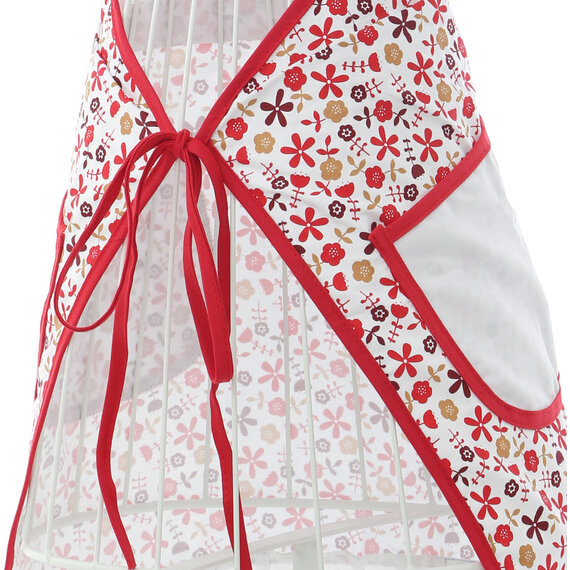 Red Daisy Apron