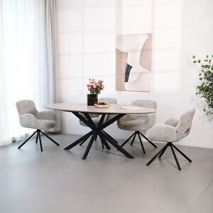 Pair of Blaine Swivel Chairs