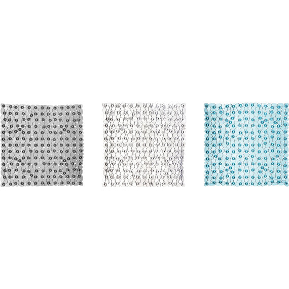 Pebble Grey Square Bath Mat
