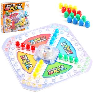 Race To Base Pop A Dice Board Game Family Fun Ludo