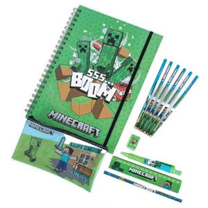Minecraft A4 Bumper Stationery Set