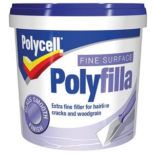 Polycell Fine Surface Filler Tub 500G