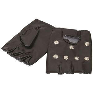 Bristol Novelty Unisex Adults Studded Punk Gloves