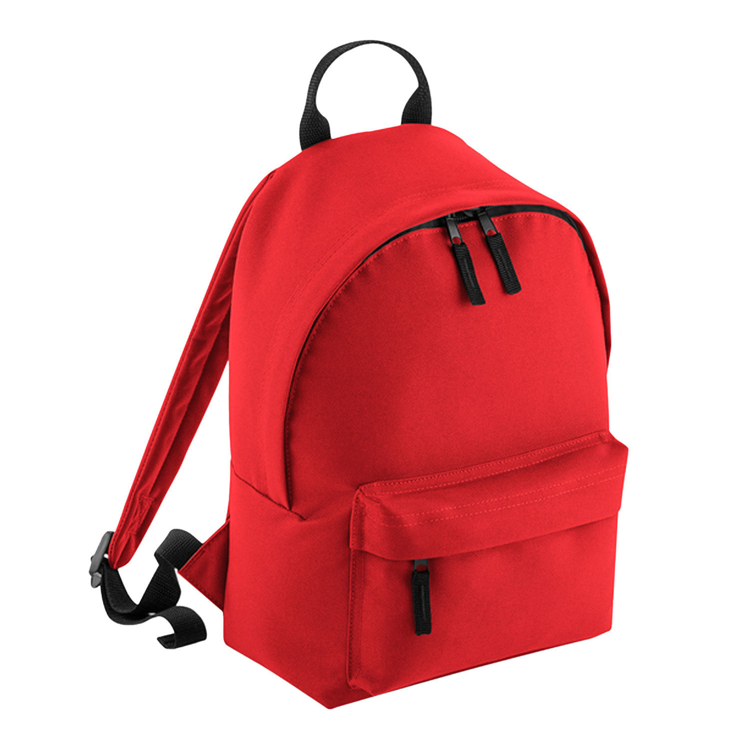 Bagbase Junior Fashion Backpack / Rucksack (14 Litres) (Pack Of 2) - Bright Red