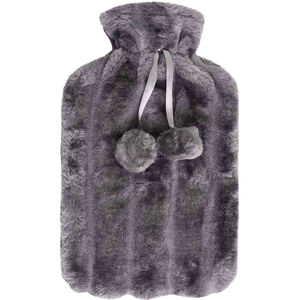 K Collection Pom Pom Hot Water Bottle And Cover (Pack of 2)