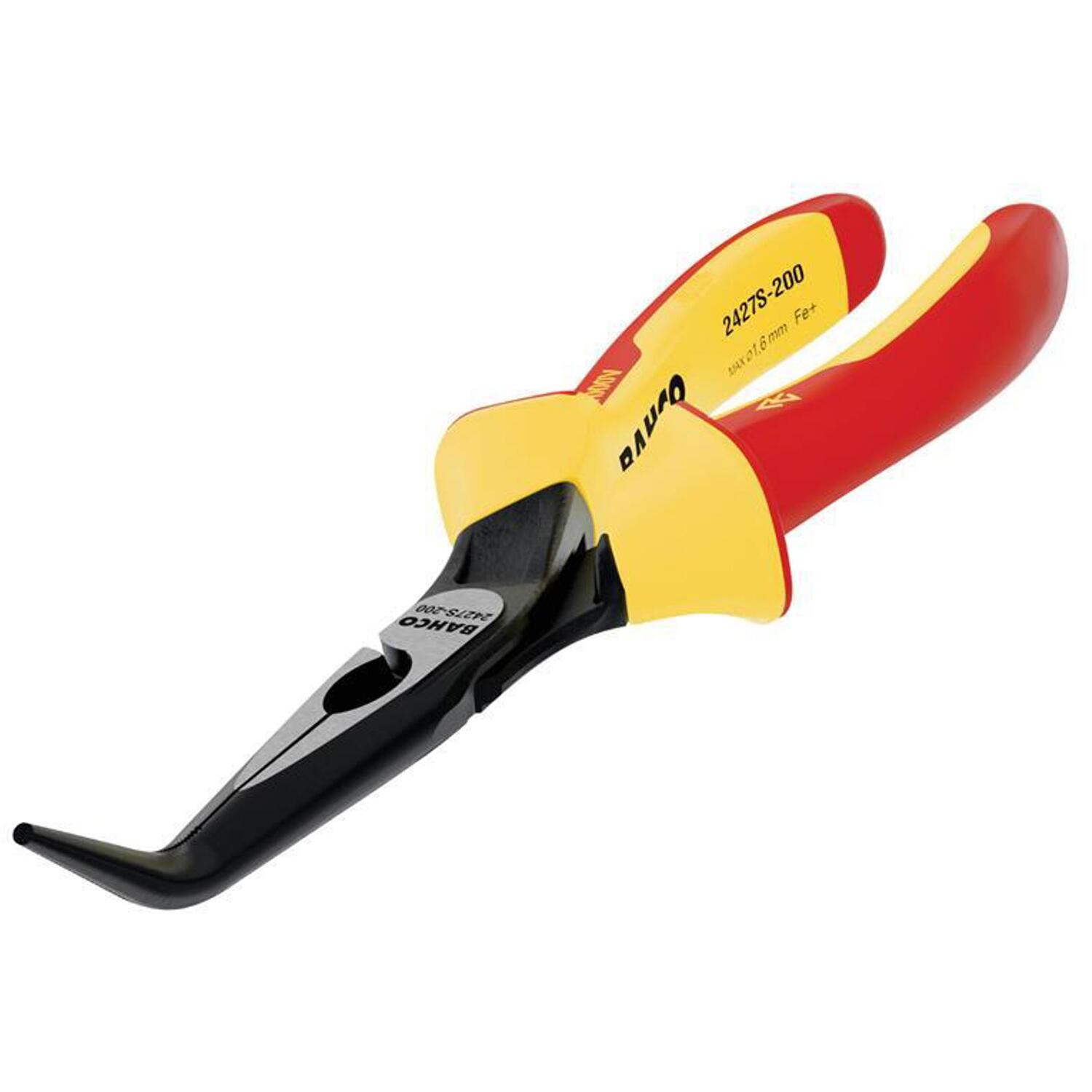 Bahco 2427S ERGO™ Insulated 45° Bent Nose Pliers 200mm (8in) BAH2427S200 - Image 7