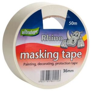Ultratape Rhino General Purpose Masking Tape 36mm x 50m