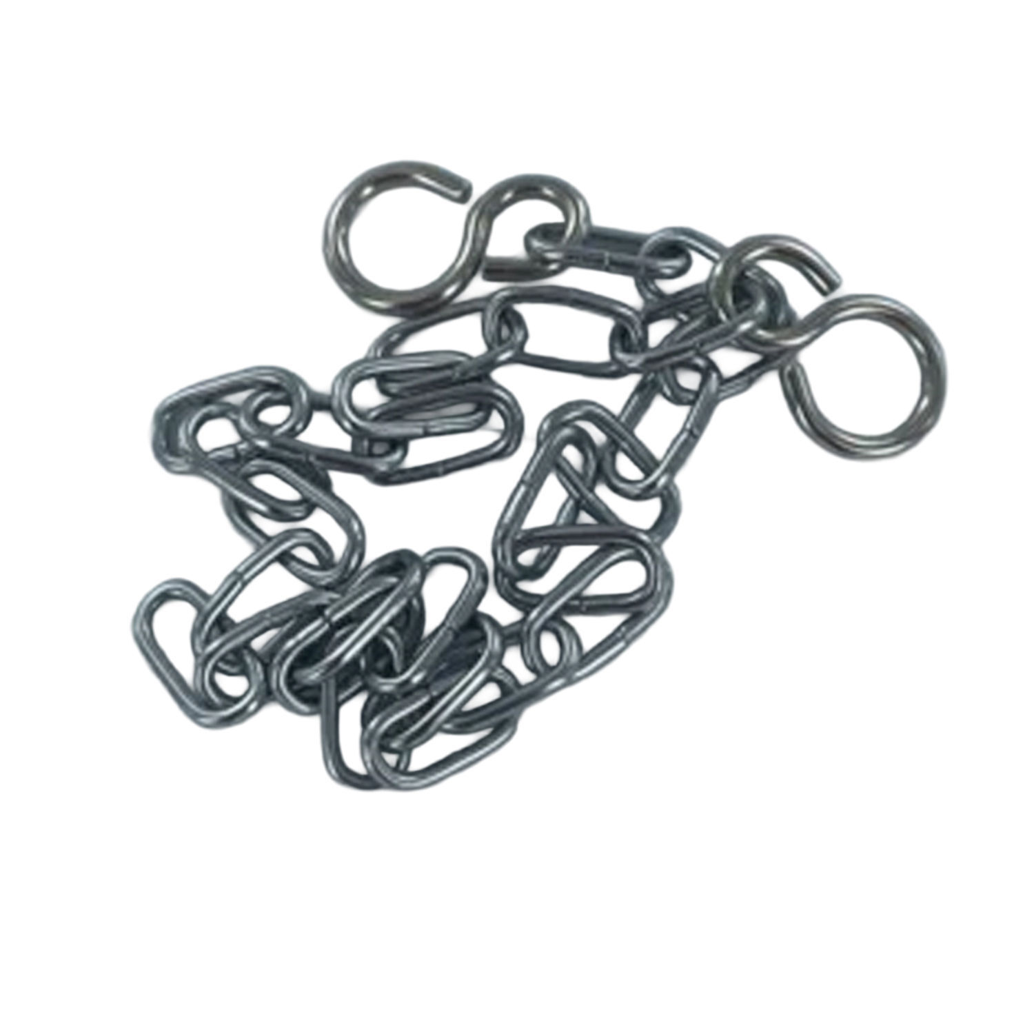 Securplumb Copper Plated Sink Chain Link - Silver