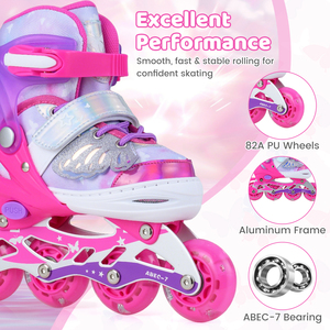Illuminating Beginner Skating Shoes