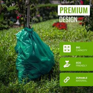 ECOBAG 10 Pack Heavy Duty Garden Sacks, 120L, Recyclable