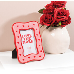 Heart Wavy Photo Frame