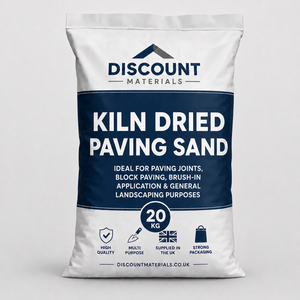 Kiln Dried Paving Sand 20kg Bag Pack of 10