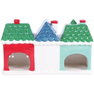 Christmas Street Tealight Candle Holder