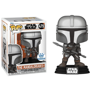 Funko Pop Star Wars Mandalorian With Beskar Staff - Funko 479 Vinyl Figure