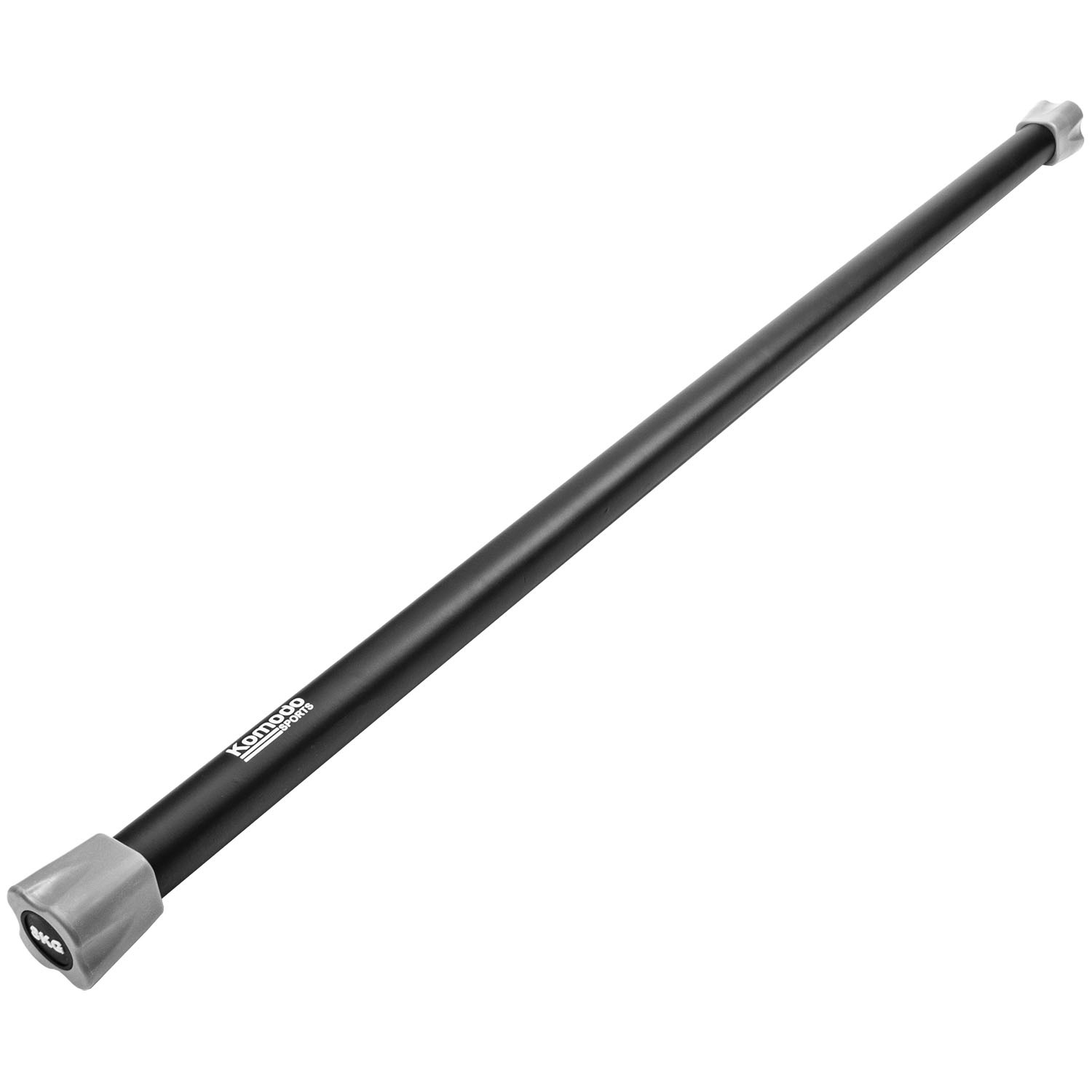 Komodo Aerobic Weighted Exercise Bar - 8Kg - Black