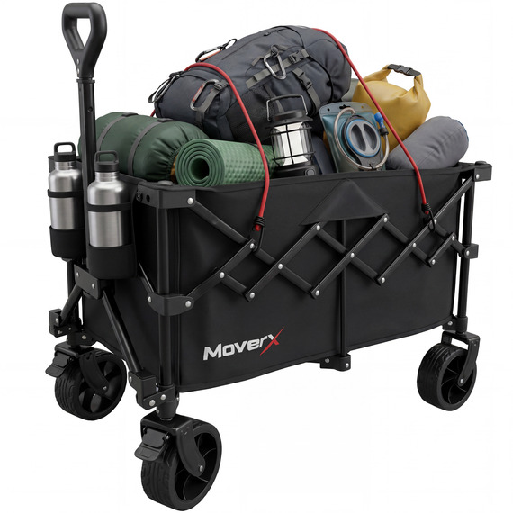 MoverX 120L Folding Camping Trolley
