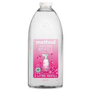 Method, Anti-Bacterial Cleaner, Rhubarb Refill, 2L, Eco-Friendly