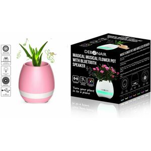 Debonair Flower Pot Wireless Bluetooth Speaker Pink