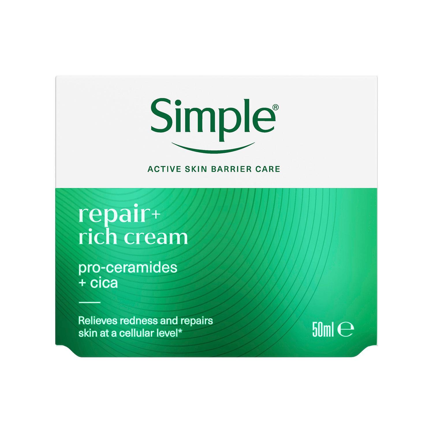 Simple Repair+ Facial Moisturiser 50 Ml - Image 3