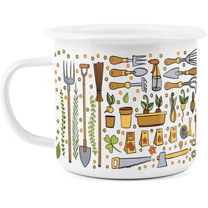 Gardeners Enamel Mug