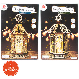 Light Up Plywood Lantern Kit