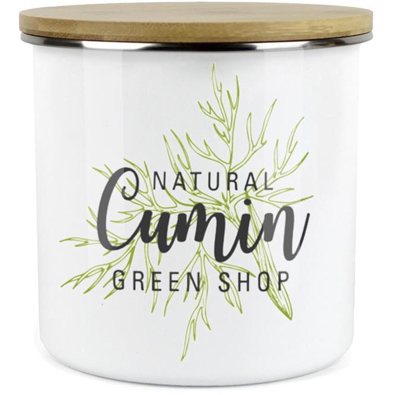 Purely Home Green Label Herbs Storage Canister - Cumin